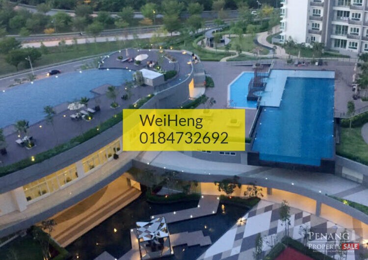 TropicanaBay Residence fully furnished high floor in bayan lepas