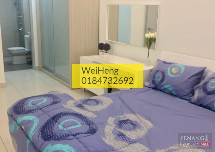 TropicanaBay Residence fully furnished high floor in bayan lepas