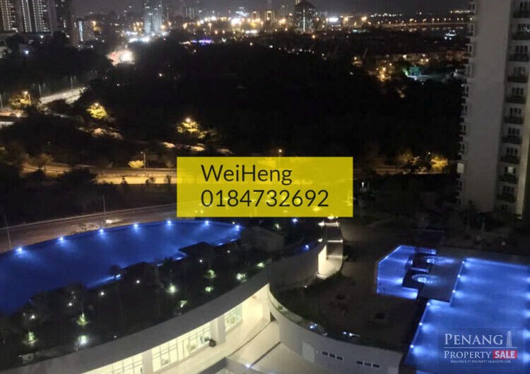 TropicanaBay Residence fully furnished high floor in bayan lepas