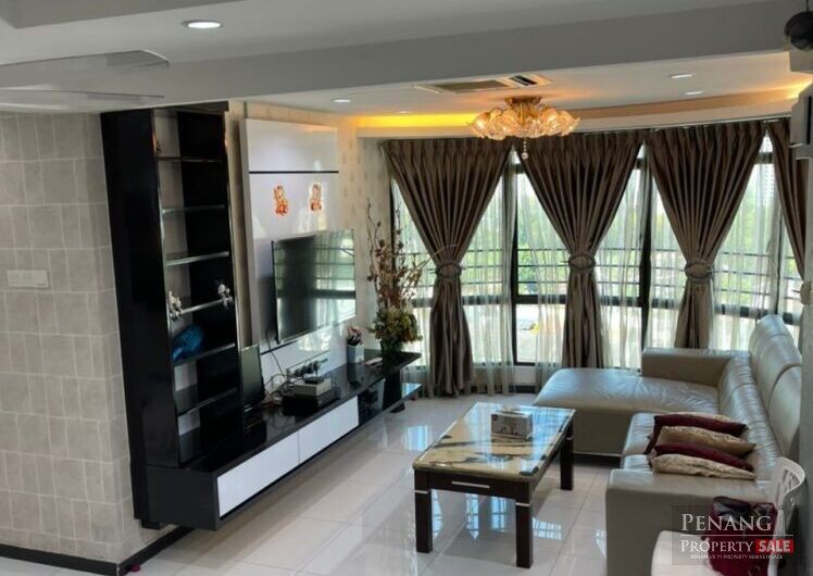 FOR SALE – FULLY RENOVATED AND  FURNISHED MIDLANDS CONDOMINIUM @ PULAU TIKUS PENANG