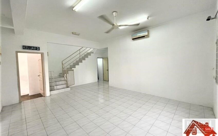2 Storey Terrace at Batu Maung, Corner unit,  Commercial Title