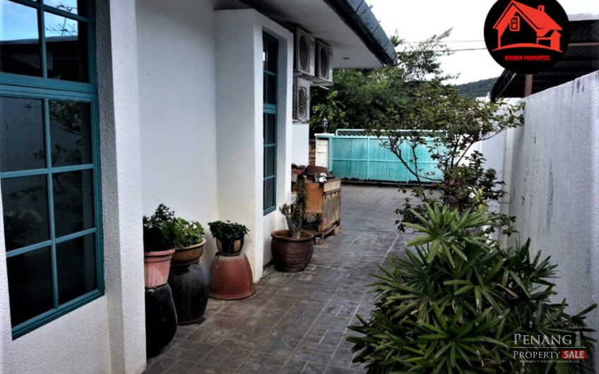 1 Storey Semi-Detached @ Air Itam, Fully renovated and furnished with garden