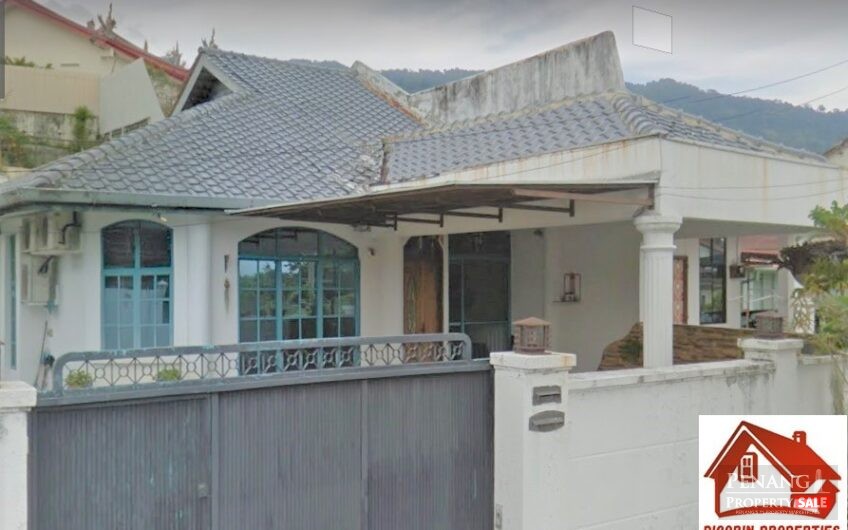 1 Storey Semi-Detached @ Air Itam, Fully renovated and furnished with garden