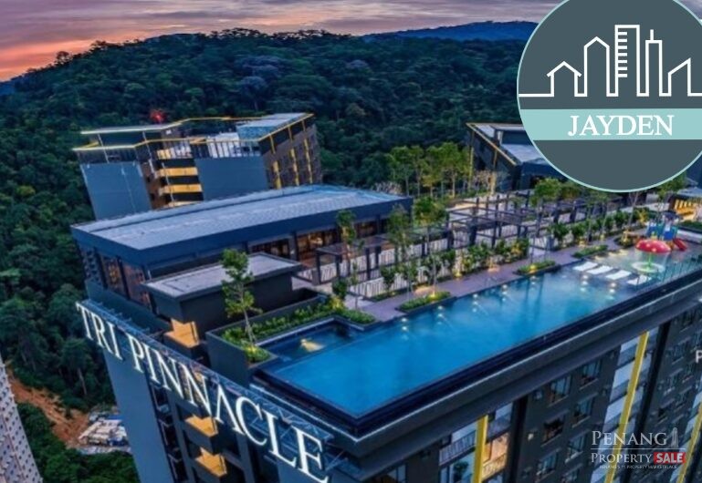 Tri Pinnacle Corner Unit Middle Floor Partially Furnished Cheapest In Market