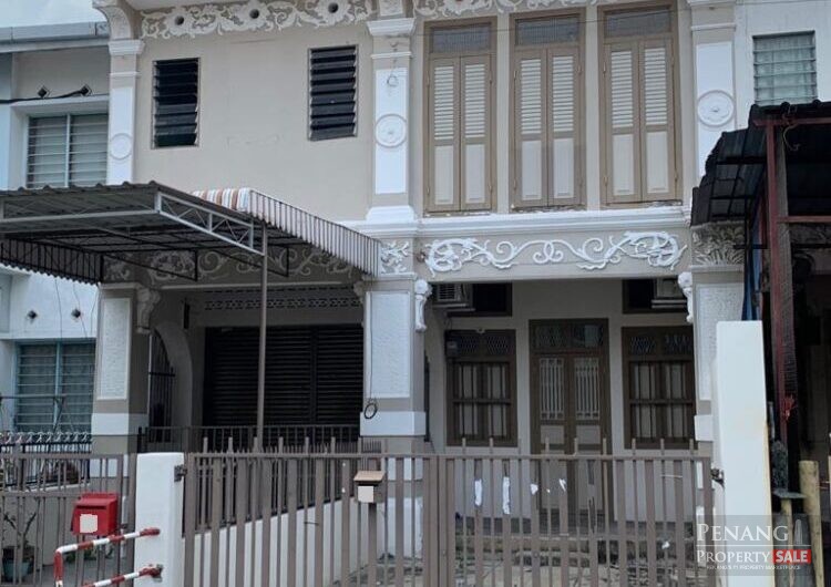 Double storey Terrace Shop House (2 units -1 title ) For Sale At Georgetown, Penang