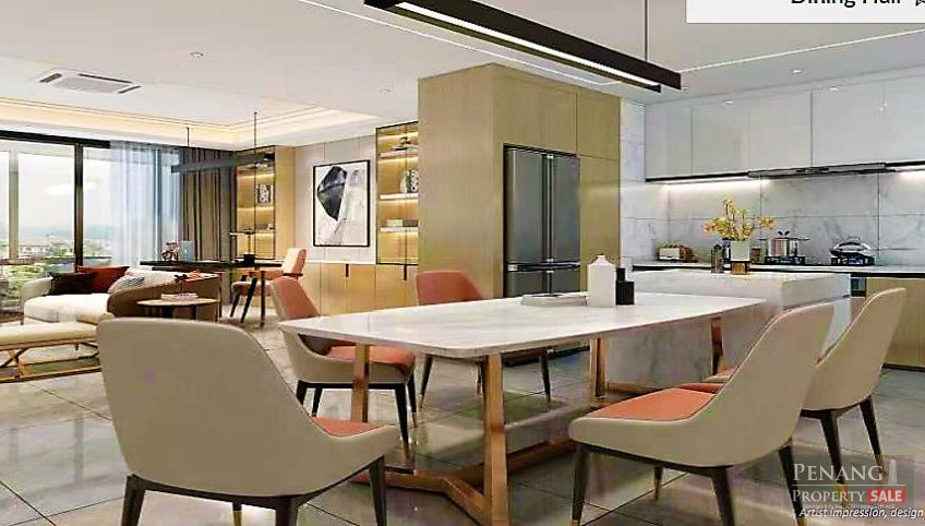 Green City Residence, Georgetown, Penang Island. (1,439sf)