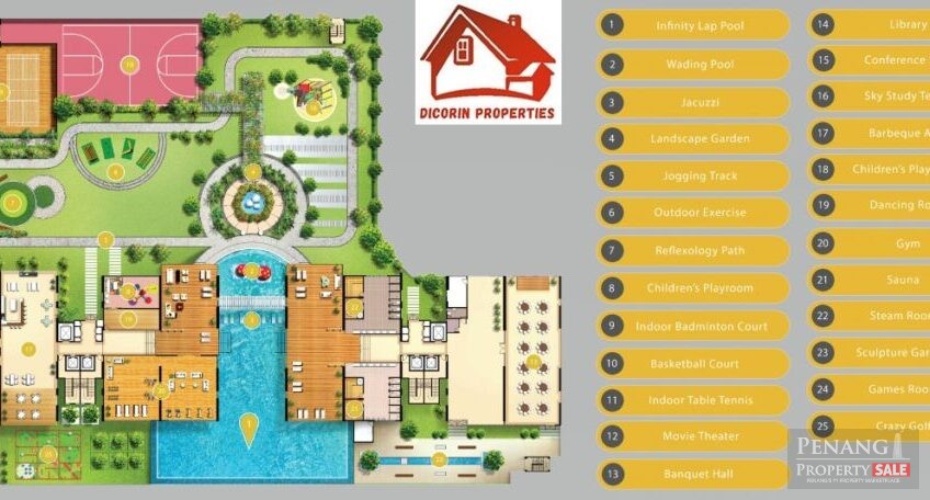 Skyridge Garden, Partial furnished,  2 kitchen, For Sale