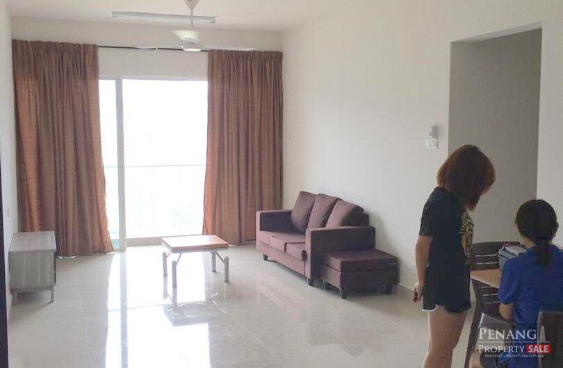 Gardens Ville at Sungai Ara 1230 sqft Semi Furnished 1 CARPARK