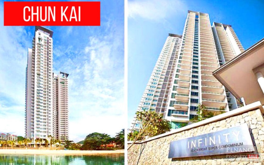 Infinity Beachfront Condominium @ Tanjung Bungah Partially Furnished For Rent