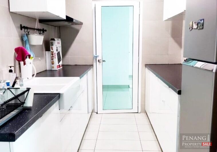 Setia Pinnacle in Sungai Ara 1314 sqft Fully Furnished Renovated Hill View 2 Car parks