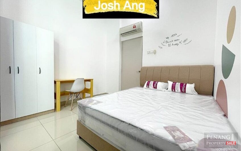 Setia Pinnacle in Sungai Ara 1314 sqft Fully Furnished Renovated Hill View 2 Car parks