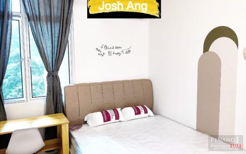 Setia Pinnacle in Sungai Ara 1314 sqft Fully Furnished Renovated Hill View 2 Car parks