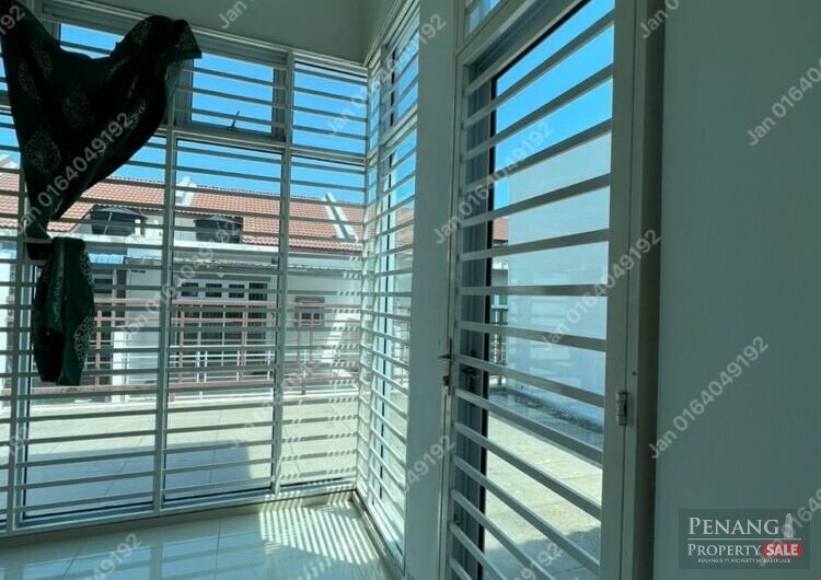 3 Storey Terrace House For Rent @ Bayan Lepas Near Penang Airport