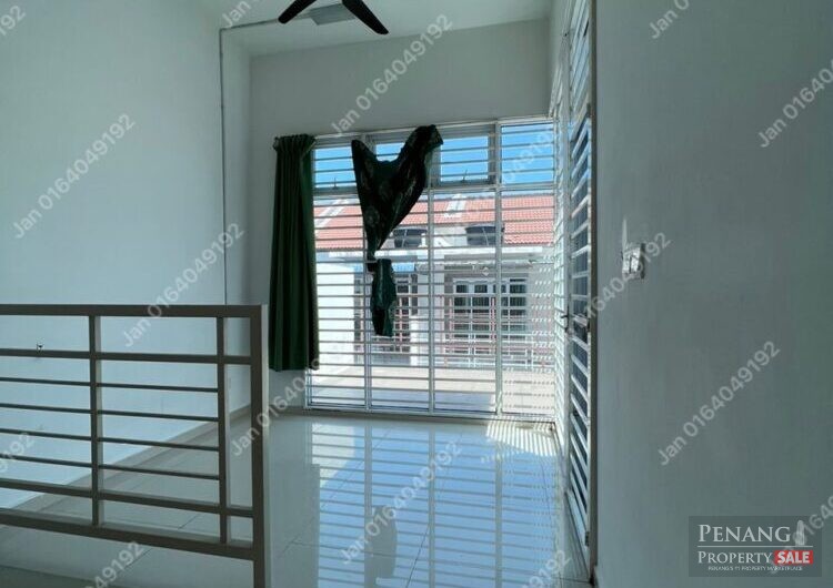 3 Storey Terrace House For Rent @ Bayan Lepas Near Penang Airport