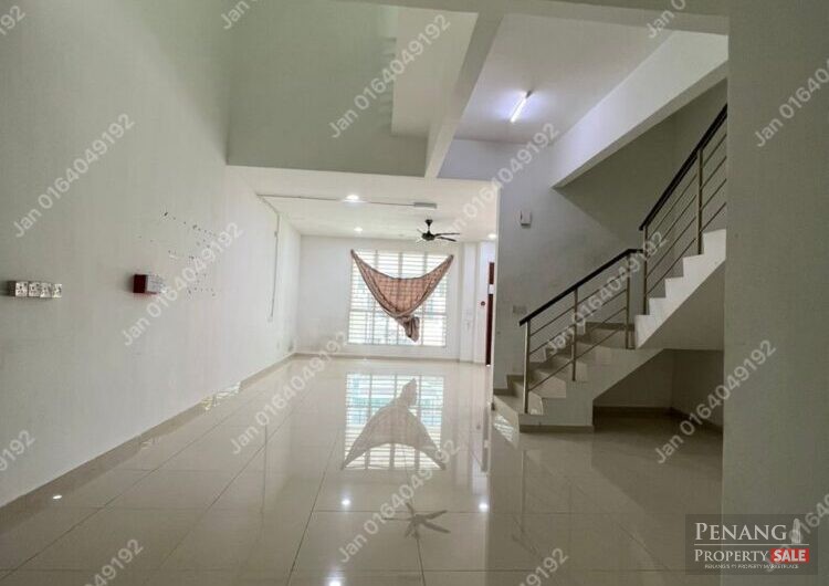 3 Storey Terrace House For Rent @ Bayan Lepas Near Penang Airport