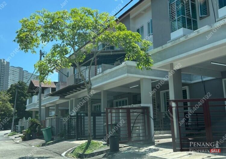 3 Storey Terrace House For Rent @ Bayan Lepas Near Penang Airport