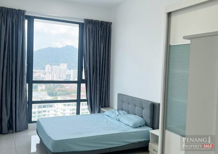 Q2 Queens Residence Bayan Lepas 950 sqft Fully Furnished Renovated 2 Car parks