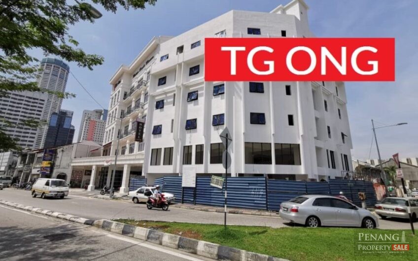 SHOP LOT SALE 5 STOREY CORNER LOT WITH 44 ROOM AT LEBUH MACALLUM