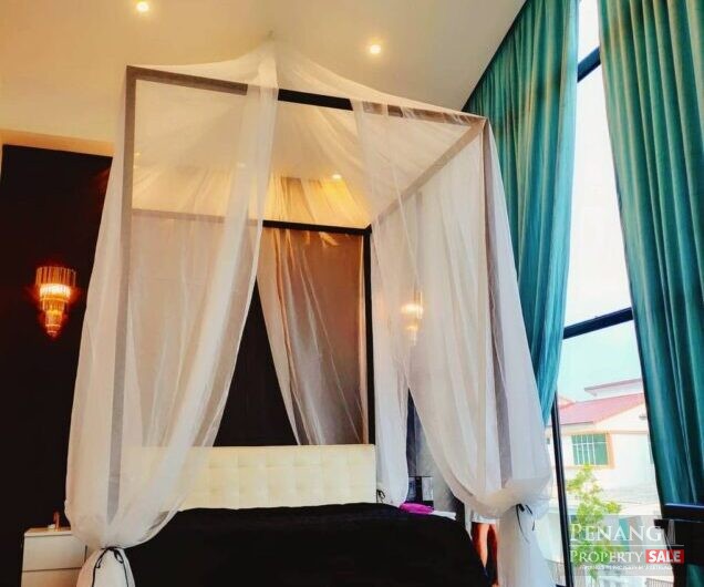 Guarded 2 Storey Fully Furnished and Extended Semi D Near Batu Kawan