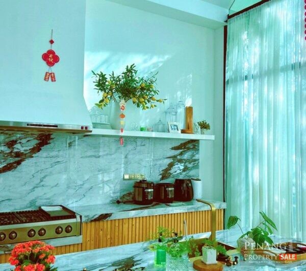 Guarded 2 Storey Fully Furnished and Extended Semi D Near Batu Kawan