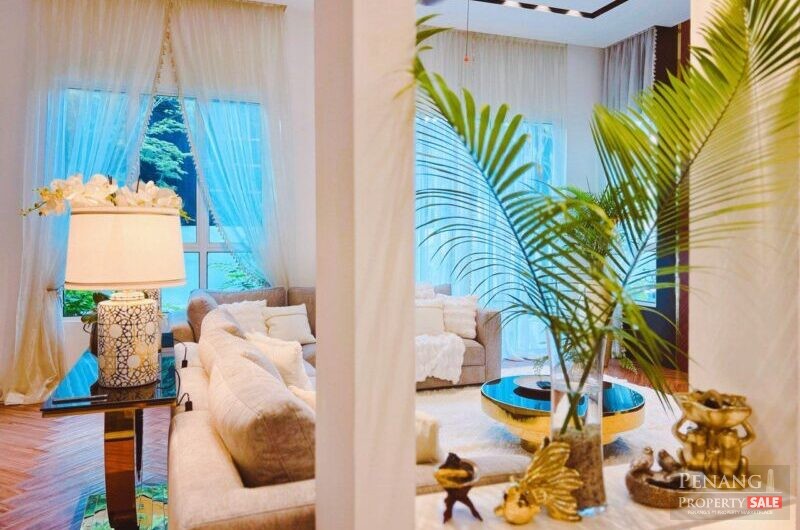 Guarded 2 Storey Fully Furnished and Extended Semi D Near Batu Kawan