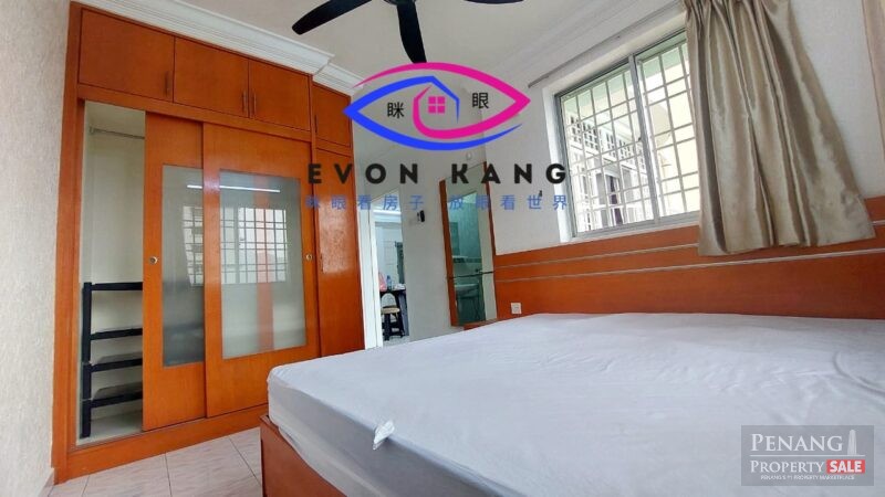 Taman Kristal @ Tanjung Tokong 800SF Fully Furnished Kitchen Renovated