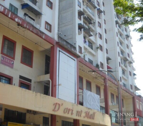 For Rent First Floor Shoplot D’Orient Mall Komplex Pulau Mutiara, Gat Lebuh Macallum Geogetown Penang