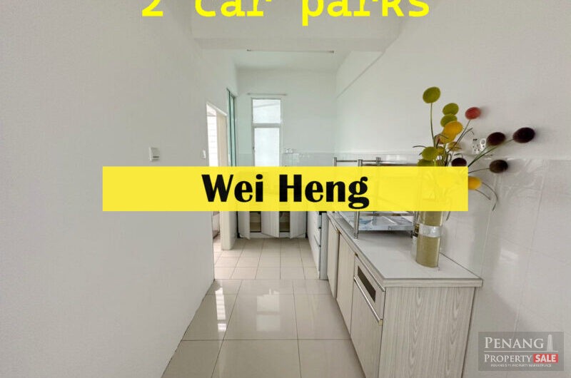 The oasis high floor seaview two car parks 2 balcony in gelugor sell