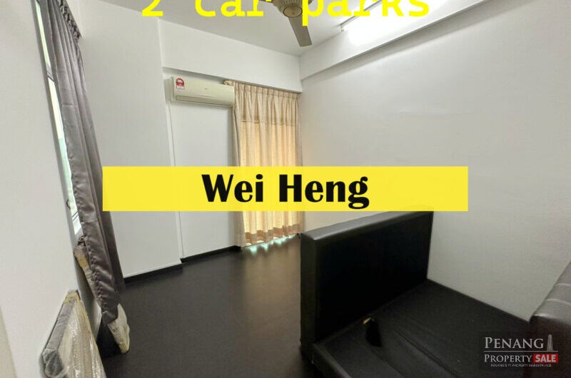 The oasis high floor seaview two car parks 2 balcony in gelugor sell