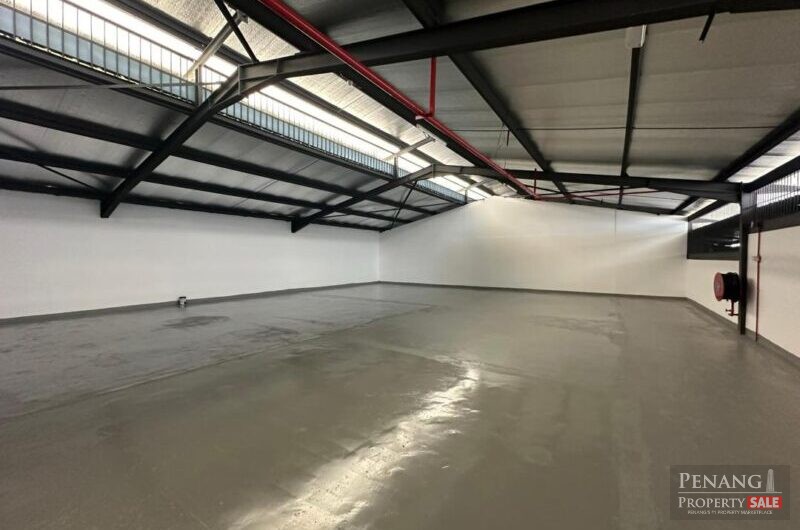 FACTORY SALE 1.5 STOREY WAREHOUSE TYPE AT PRAI TINGKAT PERUSAHAAN 3