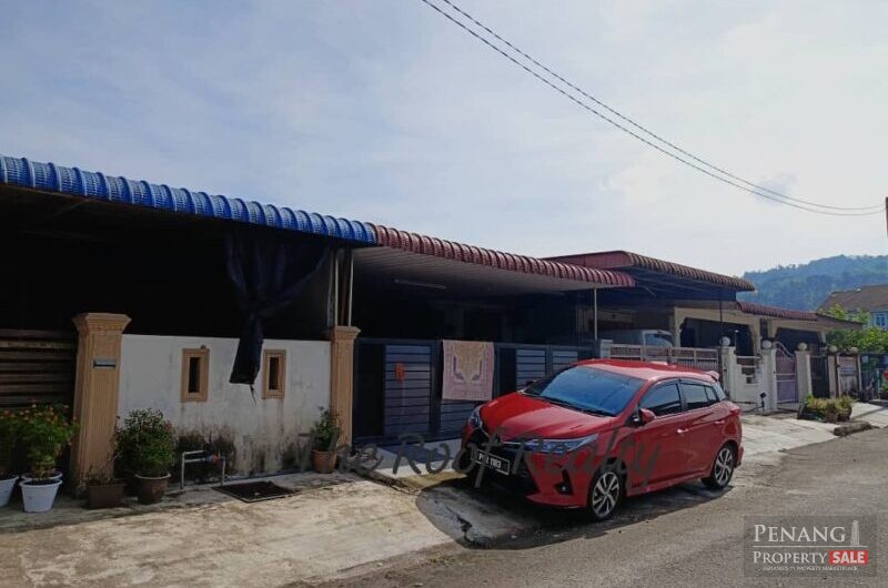 Single Storey Terrace, Taman Ketitir, Sungai Bakap Penang.