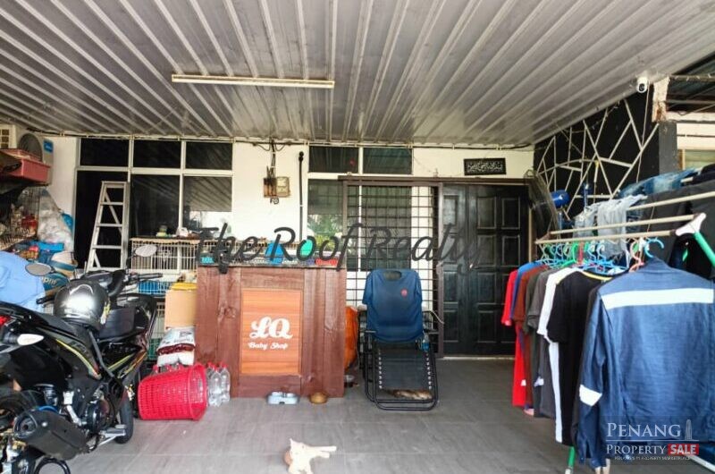 Single Storey Terrace, Taman Ketitir, Sungai Bakap Penang.