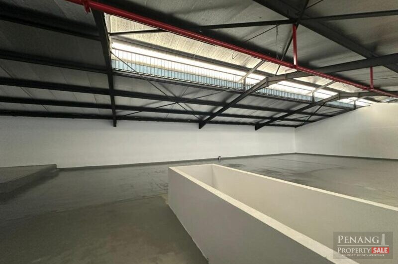 FACTORY SALE 1.5 STOREY WAREHOUSE TYPE AT PRAI TINGKAT PERUSAHAAN 3