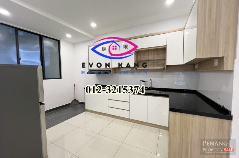 Key on Hand! Novus @ Bayan Lepas 1155SF Fully Furnished Nice Renovate