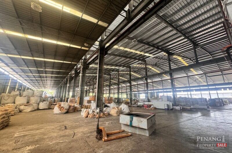 Detach Factory Warehouse Bukit Minyak For Rent