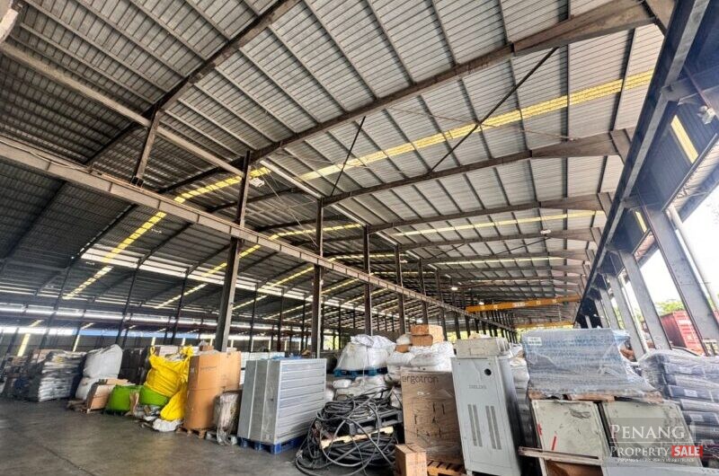 Detach Factory Warehouse Bukit Minyak For Rent