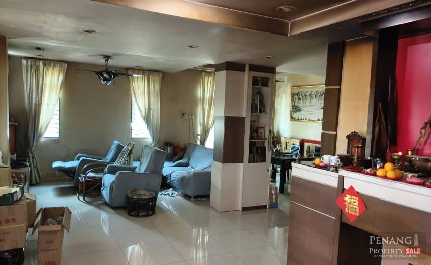 For Sale Two and Half Storey Terrace House End Lot Taman Sentral Bagan Lalang Butterworth Penang