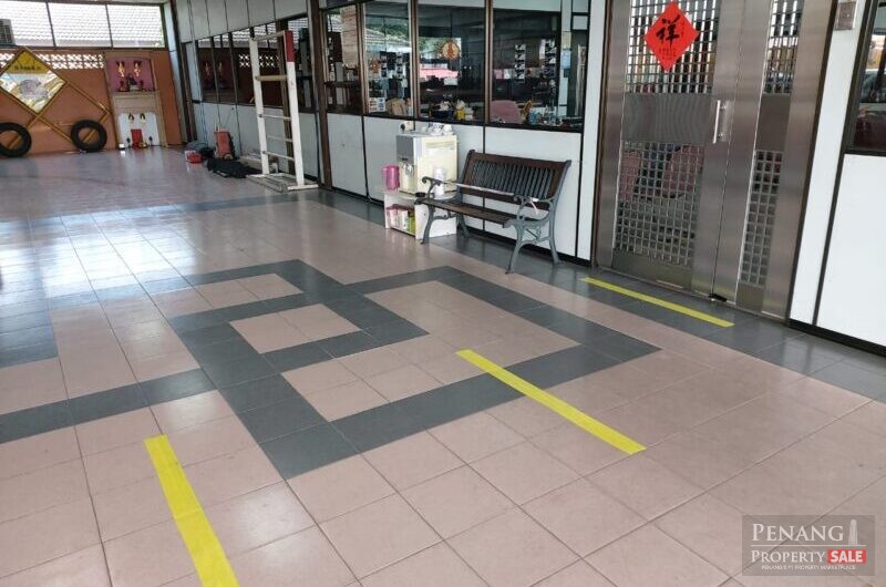 Bagan Jermal Single Storey Shoplot for Sale. Land Area 8200 sqft, Good Investment