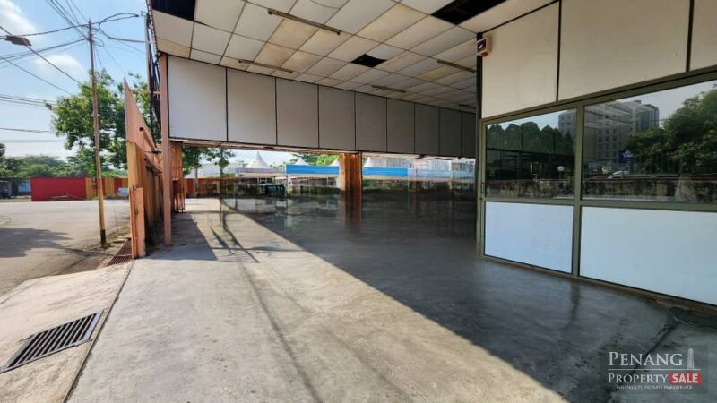 Bagan Jermal Single Storey Shoplot for Sale. Land Area 8200 sqft, Good Investment