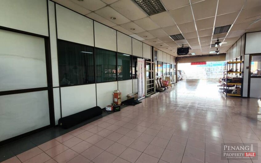 Bagan Jermal Single Storey Shoplot for Sale. Land Area 8200 sqft, Good Investment