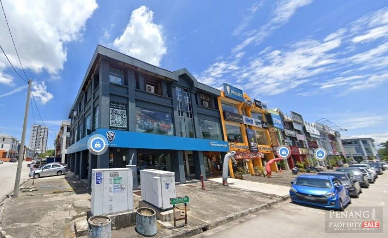Jalan Perai Jaya 3 Sty Shoplot 【FACE MAIN ROAD】Sale W Tenancy Jalan Baru