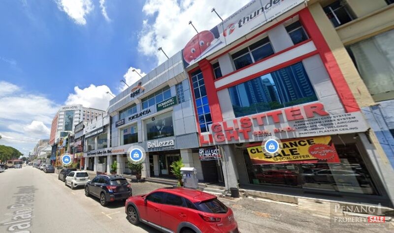 Jalan Perai Jaya 3 Sty Shoplot 【FACE MAIN ROAD】Sale W Tenancy Jalan Baru