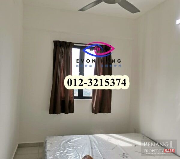 TreeO @ Sungai Ara Bayan Lepas 900SF Partially Furnished Basic Fitting