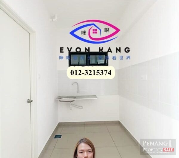 TreeO Residence @ Sungai Ara 900SF Corner Key on Hand City View