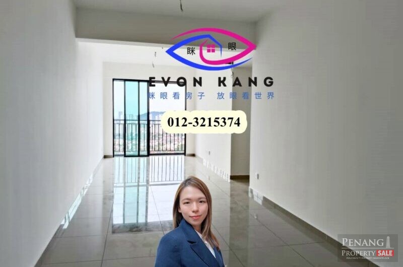 TreeO Residence @ Sungai Ara 900SF Corner Key on Hand City View