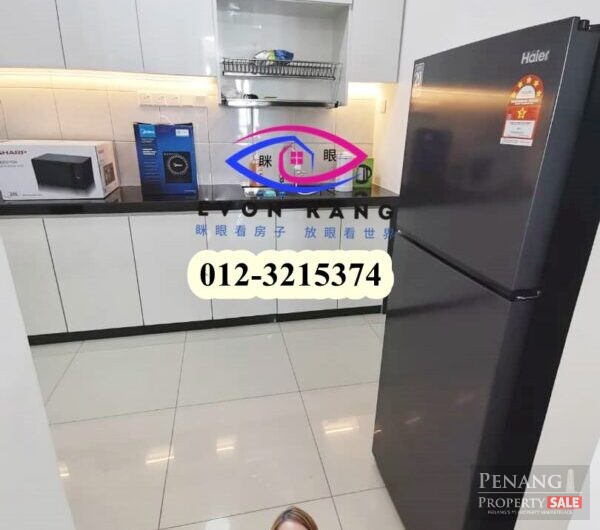 The Zen @ Gelugor 850SF Fully Furnished and Renovated Brand New Unit