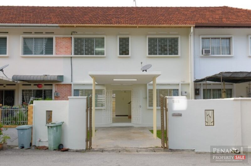 For Rent Double Storey Terrace House Pokok Saga Ayer Itam Pulau Pinang