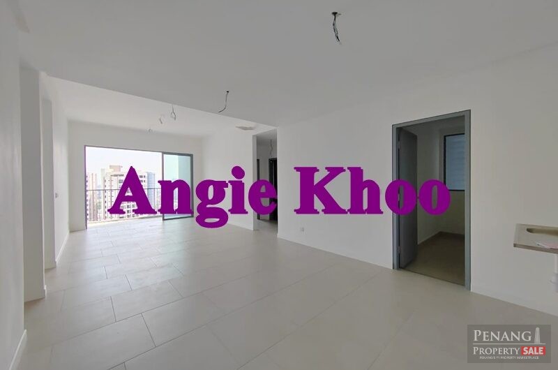 2 CAR PARK Triuni Residence 1130sqft Gelugor Bare Unit