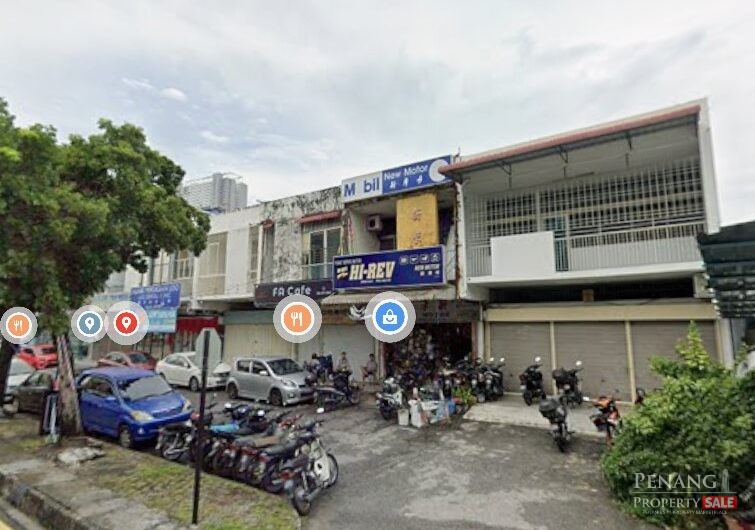 2 Storey ShopHouse Jalan Dato Keramat Face Main Road Tenancy
