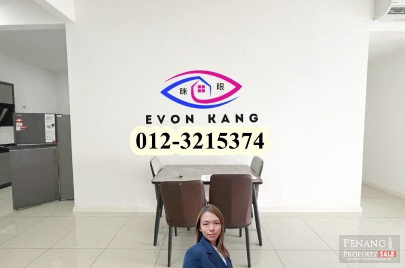 Novus Residence @ Bayan Lepas 1155SF Fully Furnished Seaview 2 Parking
